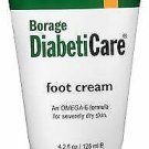 Borage DiabetiCare Foot Cream - 4.2 oz, Bulk Pack of 6