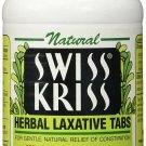 Natural Swiss Kriss Herbal Laxative Tablets Constipation Relief, 250 Ct, 5 Pack