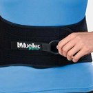 Mueller Adjustable Back and Abdominal Support, Black, One Size