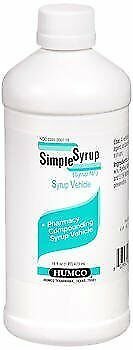 Humco Simple Syrup - 16 oz, Bulk Pack of 5