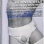 Sport Aid Small White Hernia Belt SA1500 For Reducible Inguinal Hernia Discreet