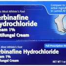 Taro Terbinafine AntiFungal Cream Hydrochloride 1% Full Strength 1 oz, 5 Pack