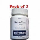Cypress Pharma Rena-Vite Vitamin B Complex Supplement Tablets 100 Count, 3 Pack