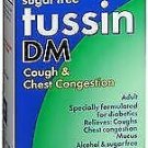 Sunmark Tussin DM Sugar Free Cough & Chest Congestion Liquid - 8 oz, Bulk Pack of 4