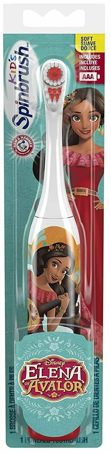 ARM & HAMMER Kids Spinbrush Disney Elena Of Avalor Powered Toothbrush, 5 Pack