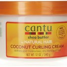 Cantu Shea Butter Natural Hair Coconut Curling Cream Moisturize, 2 oz, 2 Pack