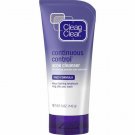 Clean & Clear Continuous Control Acne Daily Facial Cleanser 5 Ounce, 5 Pack