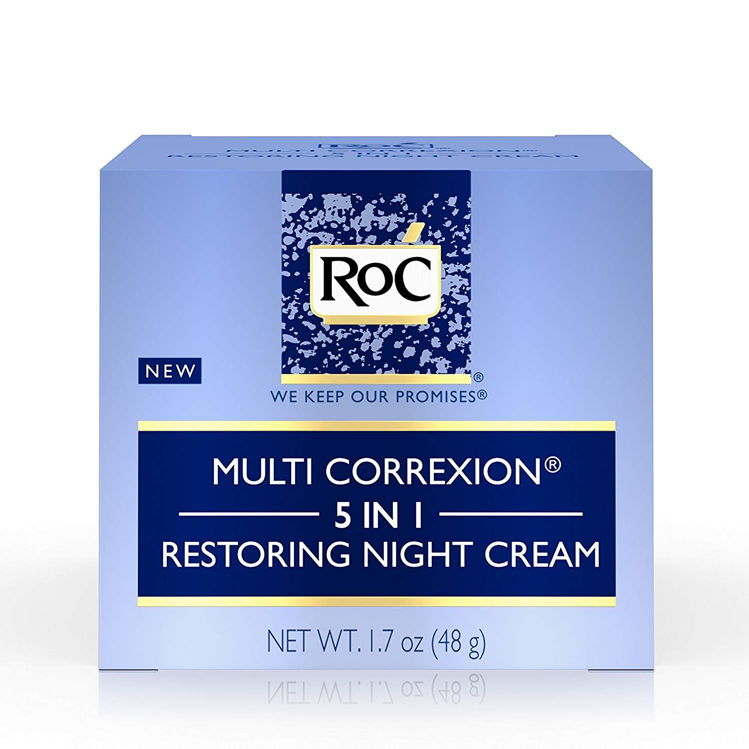 RoC Multi Correxion 5 in 1 Restoring Anti-Aging Facial Night Cream, Wrinkle...
