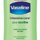 Vaseline Intensive Care Aloe Soothe Non-Greasy Lotion 10 oz (Bulk Pack of 12)