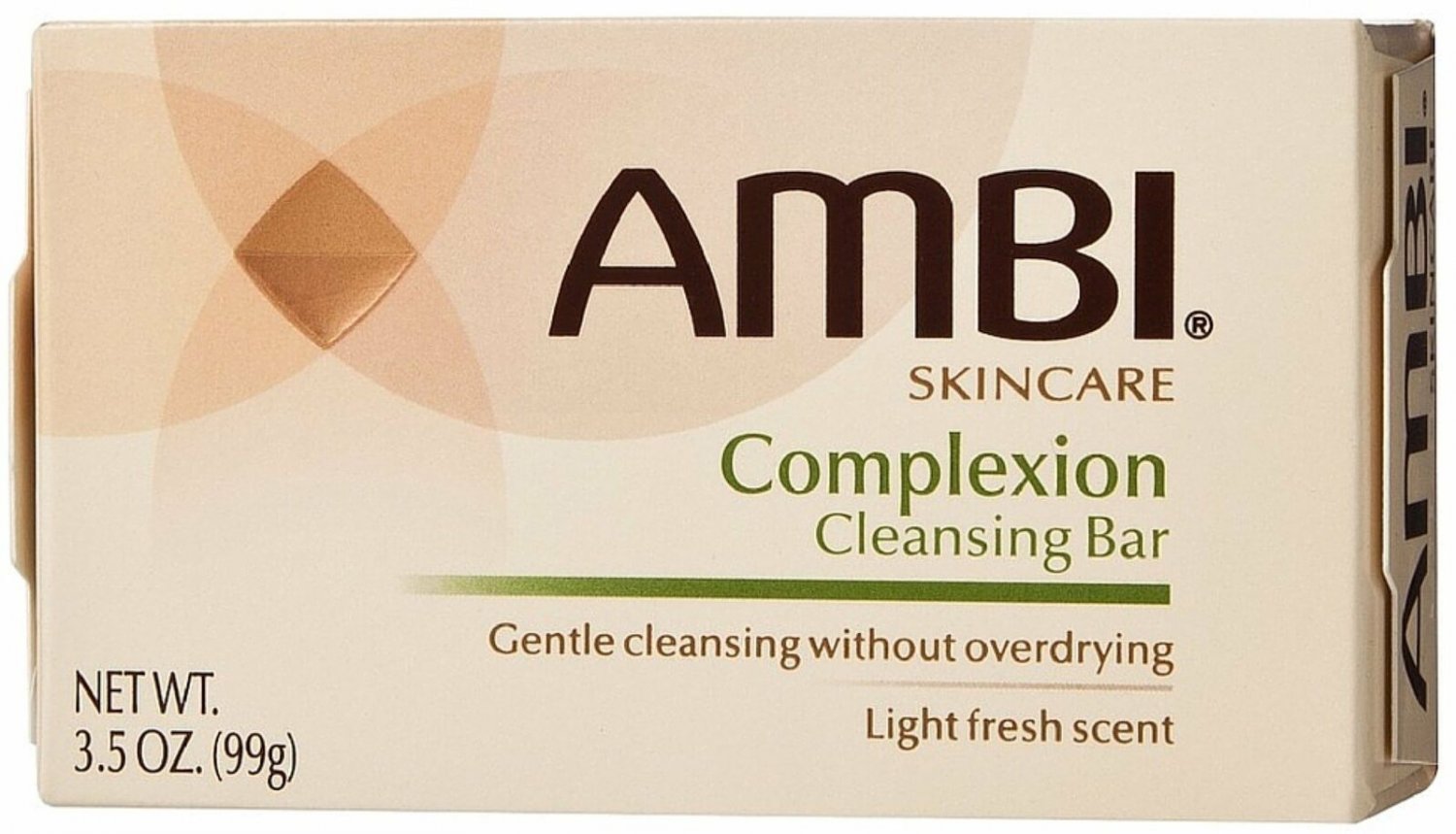 Ambi Skin Care Complexion Gentle Cleansing Bar Light Fresh Scent, 3.5oz, 9 Pack