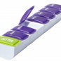 Apex 7-Day Detach N' Go Pill Organizer Detachable Plus Cutter, 1 Count, 3 Pack