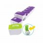 Apex 7-Day Detach N' Go Pill Organizer Detachable Plus Cutter, 1 Count, 3 Pack