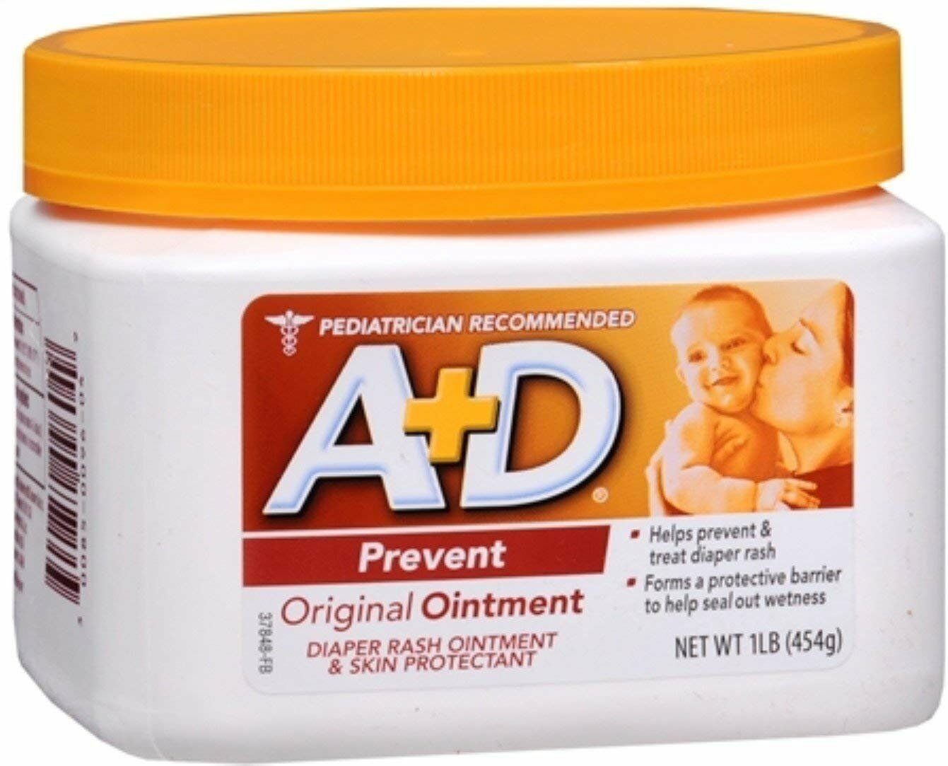 A+D Ointment Original 16 oz (Bulk Pack of 12)