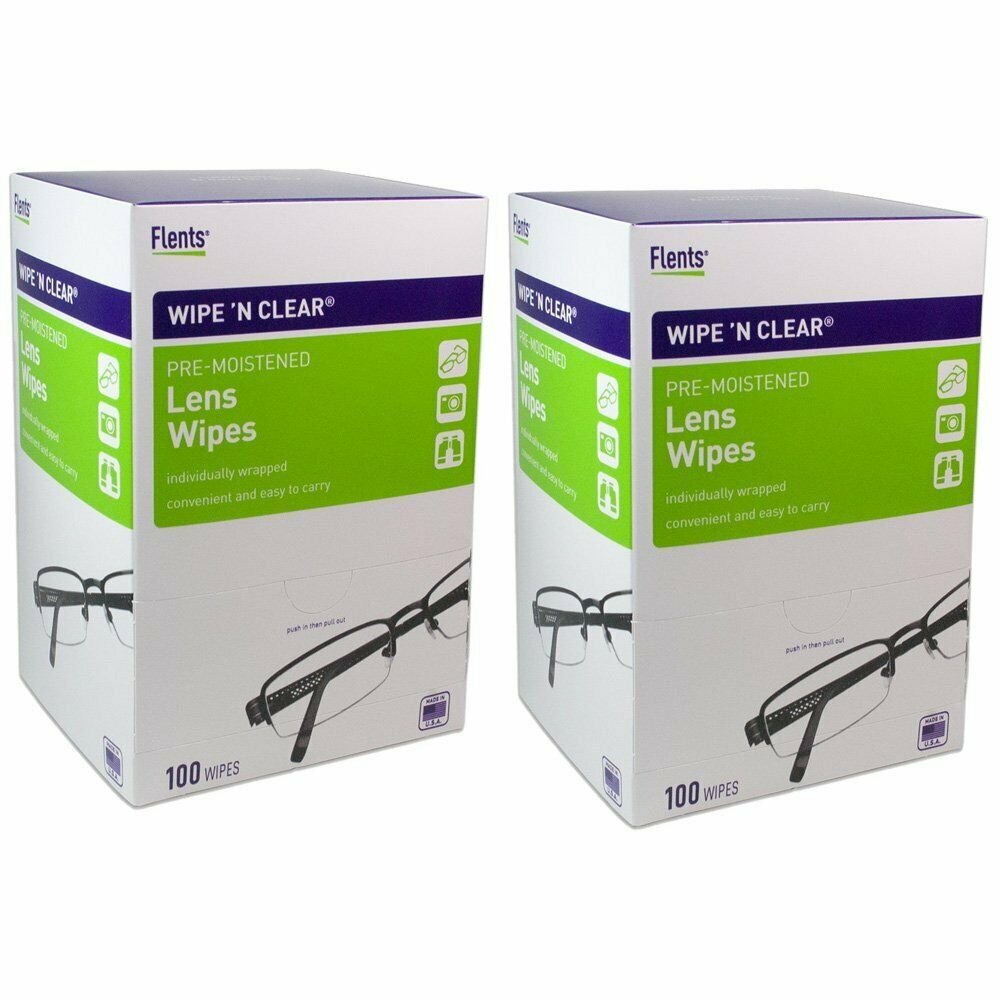 Flents Wipe N Clear 100 wipes 3 Pack