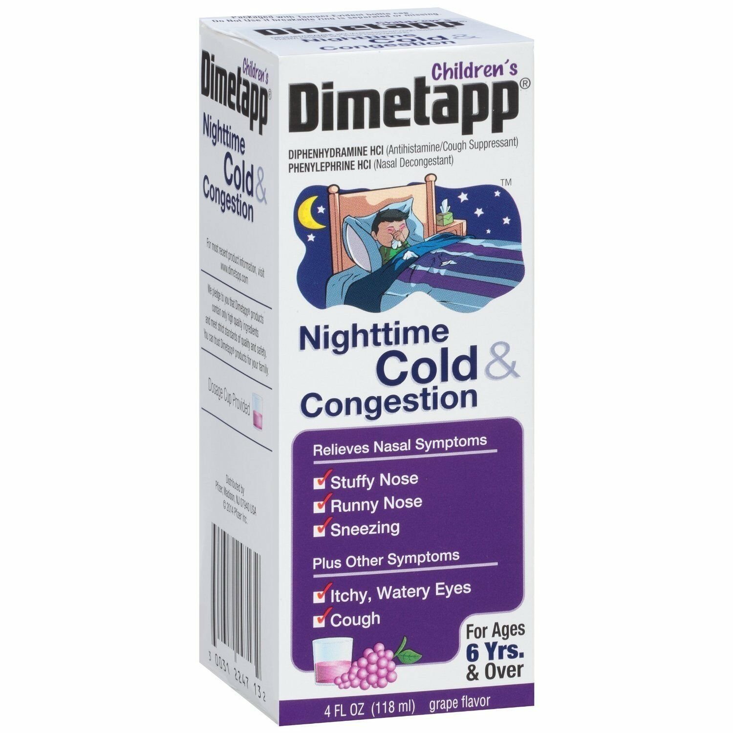 Dimetapp Children's Liquid Cold & Congestion, 3 Count