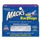Mack's AquaBlock Earplugs 2 pair,Bulk Pack of 3