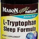 Mason Natural L-Tryptophan Sleep Formula - 60 Capsules, Bulk Pack of 6