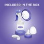 Lansinoh Manual Breast Pump with Stimulation and Expression Modes, Portable...