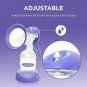 Lansinoh Manual Breast Pump with Stimulation and Expression Modes, Portable...
