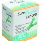 Sure Comfort Lancets 28 Gauge - 100 ct