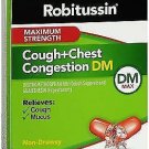 Robitussin Cough + Chest Congestion DM Liquid-Filled Capsules Maximum...