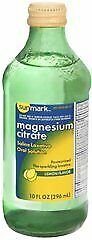 Sunmark Magnesium Citrate Oral Solution Lemon Flavor - 10 OZ, Bulk Pack of 5