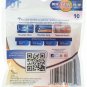 DenTek Easy Brush Interdental Mint Cleaners Anti-Microbial Caps, 10 ct, 4 Pack