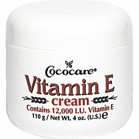 Cococare Vitamin E Cream 12000 IU Dry Skin Stretch Marks Use, 4 oz, 9 Packs