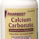 Pharbest Calcium Carbonate Antacid and Calcium Supplement 10 Grains - 100...