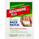 Absorbine Jr. Pain Relieving Back Patch Sore Muscles & Arthritis 1 Ct, 12 Pack