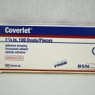 Coverlet Adhesive Dressing - 1 1/4" Oval Spot- Box of 100- Bulk Pack of 2