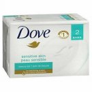 Dove Sensitive Skin Unscented Hypo-Allergenic Beauty Bar 4 oz, 2 ea (Bulk Pack of 3)