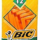 BiC Single Blade Disposable Razor for Sensitive Skin Men 12 Count (Bulk Pack of 5)
