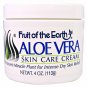 Fruit of the Earth Aloe Vera Skin Care Cream w/Natures Miracle Plant, 2ct, 4 Pac