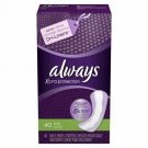 Always Pantylnr Cleanwv Long 40 Ct, Bulk Pack of 24
