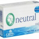 Grisi Neutro Bar Soap Hypoallergenic fragrance-free Non-irritating 3.5oz, 3 Pack