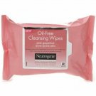 Neutrogena Oil-Free Cleansing Wipes for Acne Prone Skin, Pink Grapefruit 25...