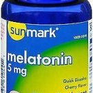 Sunmark Melatonin 5 mg Dietary Supplement Tablets Cherry Flavor - 90 ct