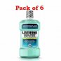 Listerine Zero Mouthwash, Clean Mint, 1.0 Liter (PACK OF 6)