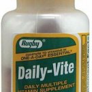 Rugby Daily-Vite Multivitamin Supplement Overall Health 100 Tablets (Bulk Pack of 3)