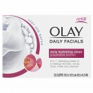 Olay Daily Facial Hydrating Cleansing Cloths w/ Grapeseed Extract 33ct, 4 Pack