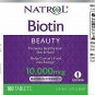 Natrol Biotin 5000 mcg Fast Dissolve Tablets Strawberry- 90 ct, Bulk Pack of 3