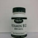 Vitamin B-12 3000 Mcg Quick Melt Tablets By Food Plus - 60 Ea