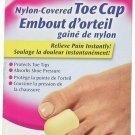 PediFix Polyfoam Nylon Covered Toe Cap Large Podiatrist Choice, 1 Count, 5 Pack