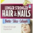 Applied Nutrition Longer, Stronger Hair and Nails, 60-Count (Bulk Pack of 3)