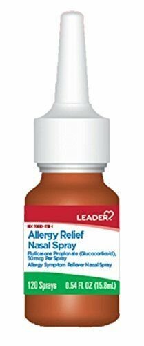 Leader Allergy Relief Nasal Spray 054oz Each Bulk Pack Of 4 