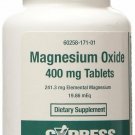 Cypress Pharmaceutical Magnesium Oxide 400 mg, 120 Tablets Per Bottle, 3 Pack