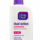 Clean & Clear Dual Action Moisturizer Oil Free w/Acne Medication 4 fl oz (4PK)