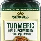 Windmill Turmeric, 60 Capsules (Bulk Pack of 4)