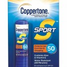 Coppertone Sport Sunscreen LipBalm, 0.13 oz, SPF 50 (Bulk Pack of 7)
